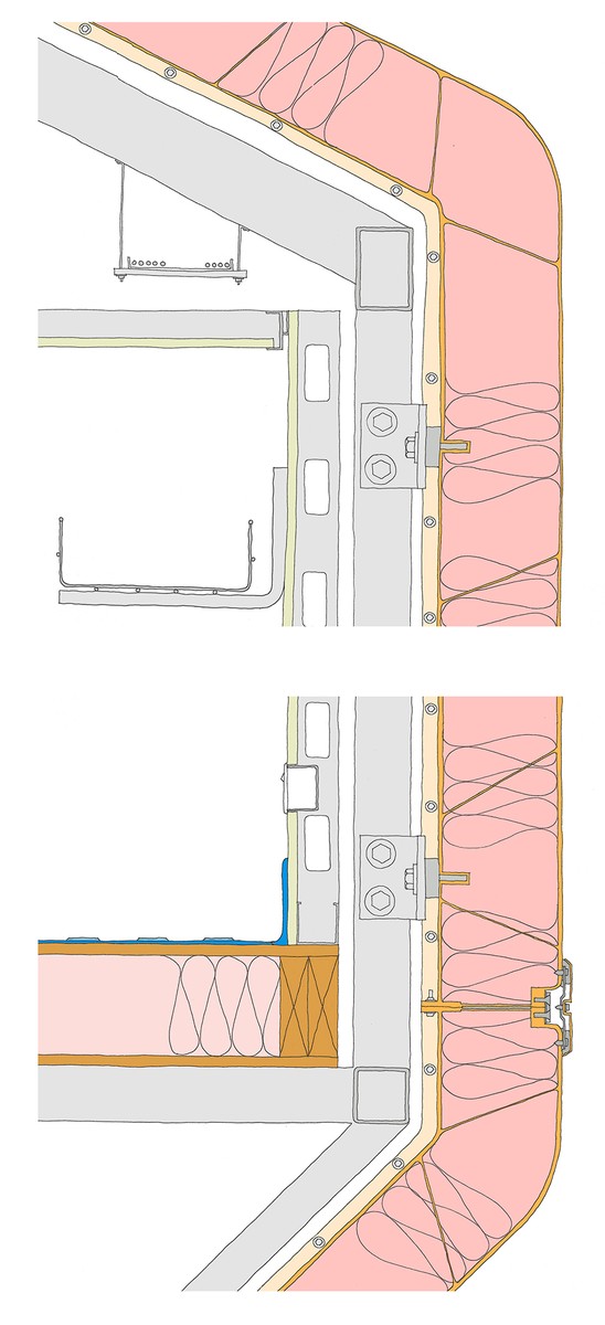 Concept detail for cladding system