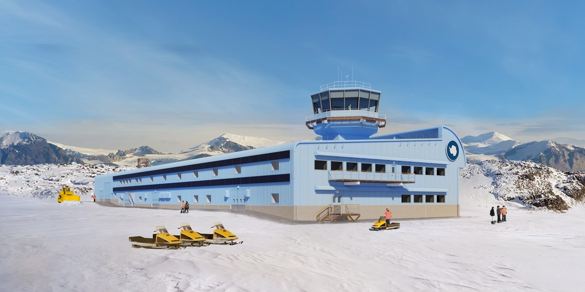 The Discovery Building will consolidate the function of 9 existing buildings on the station