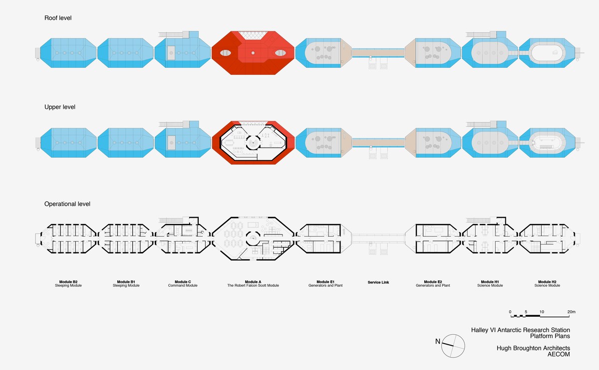 research station floor plans