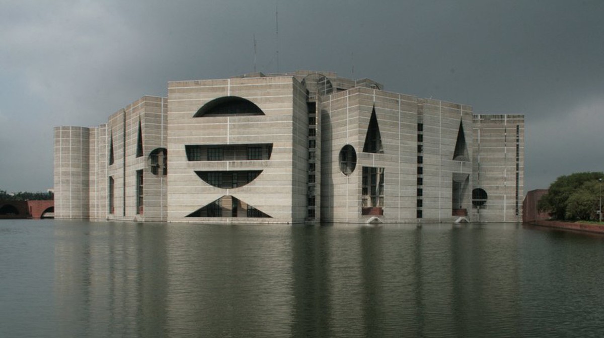 Louis Kahn's National Assembly Building