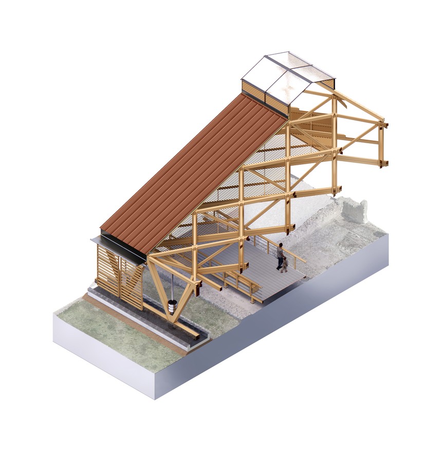 Nea Paphos Archaeological Shelters 5