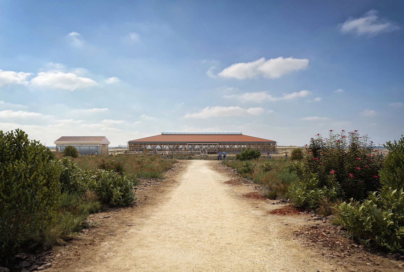 Nea Paphos Archaeological Shelters 1