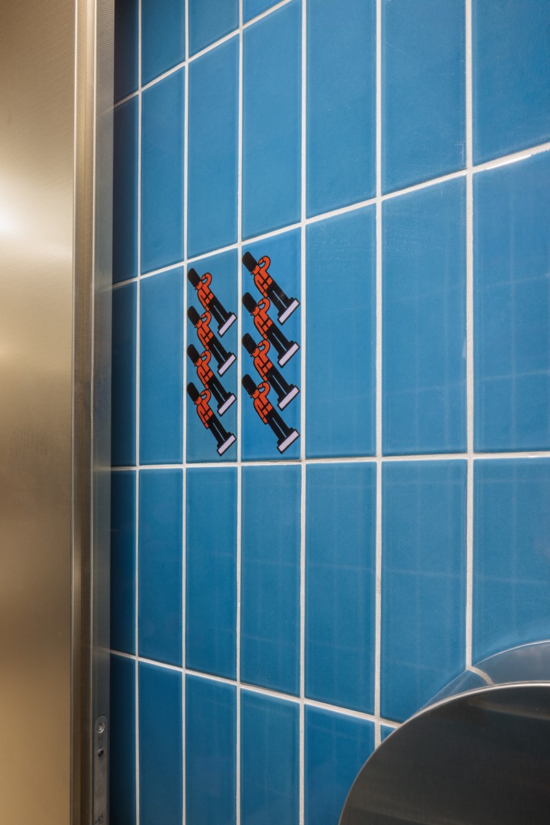 Site specific artwork animates each location